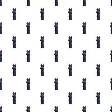 Pepper spray canister pattern self defense item イラスト素材