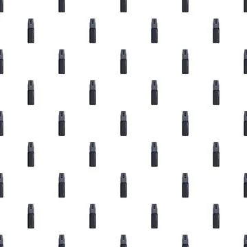 Pepper spray cans composing a repeating pattern Illustrazione stock