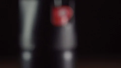 Pepper spray for self defense pepper spray macro shot Stock Footage 121636748