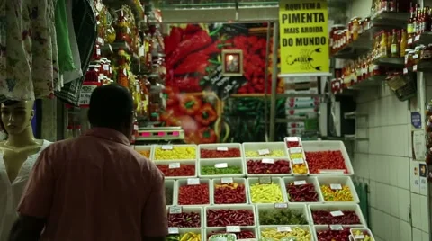 Pepper stand Video stock 40041545