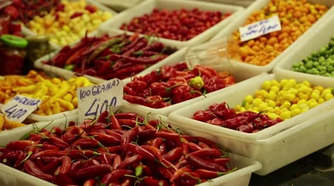 Pepper stand II Video stock 40041538