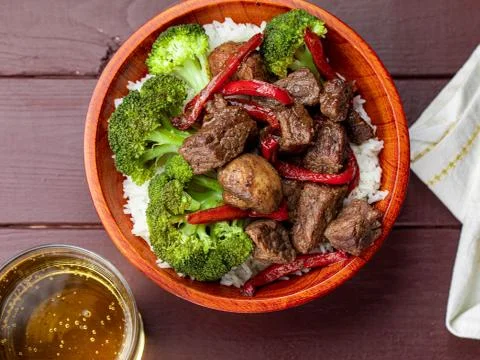 Pepper steak Stock Photos