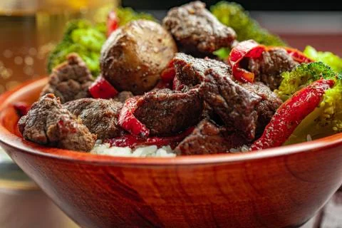 Pepper Steak Stock Photos