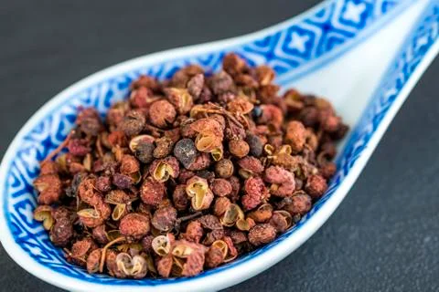Pepper of szechuan Stock Photos