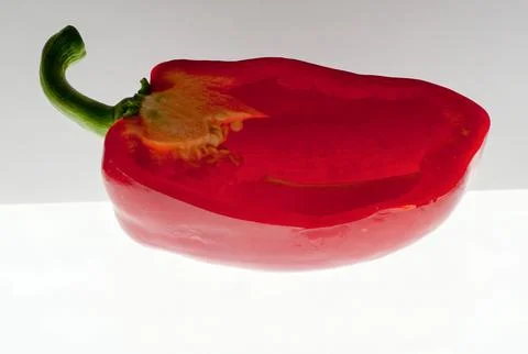 Pepper on the table Stock Photos