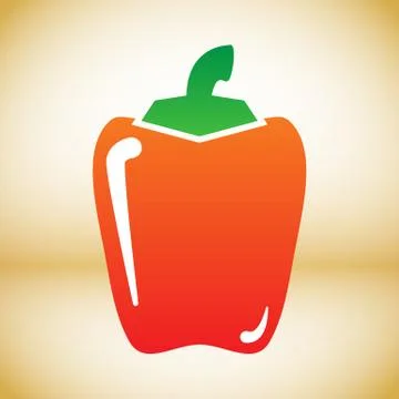 Pepper vector symbol Stock Illustration