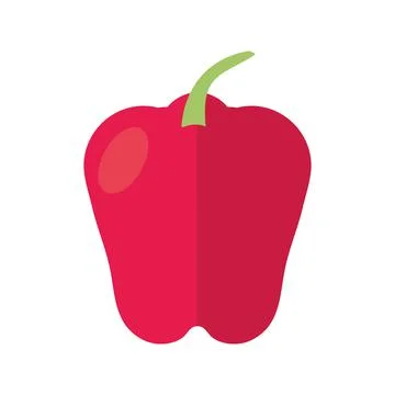 Pepper vegetable food Illustrazione stock