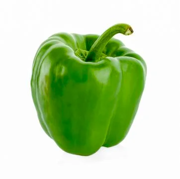 Pepper on white background Stock Photos