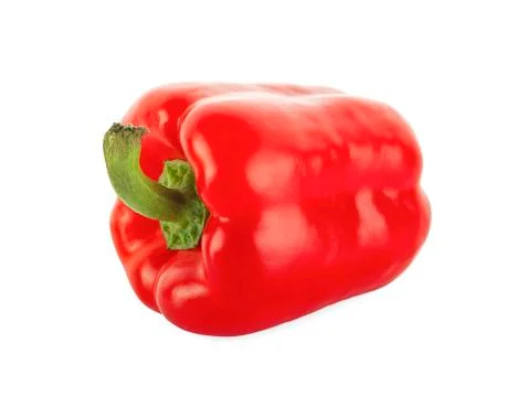 Pepper on white background Stock Photos