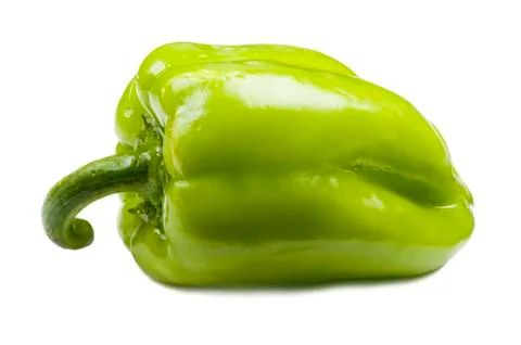 Pepper on white Stock Photos