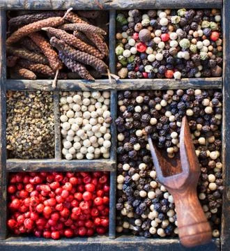 Peppercorns Stock Photos
