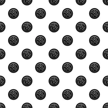 Peppercorns on a plate pattern vector Stock Illustration