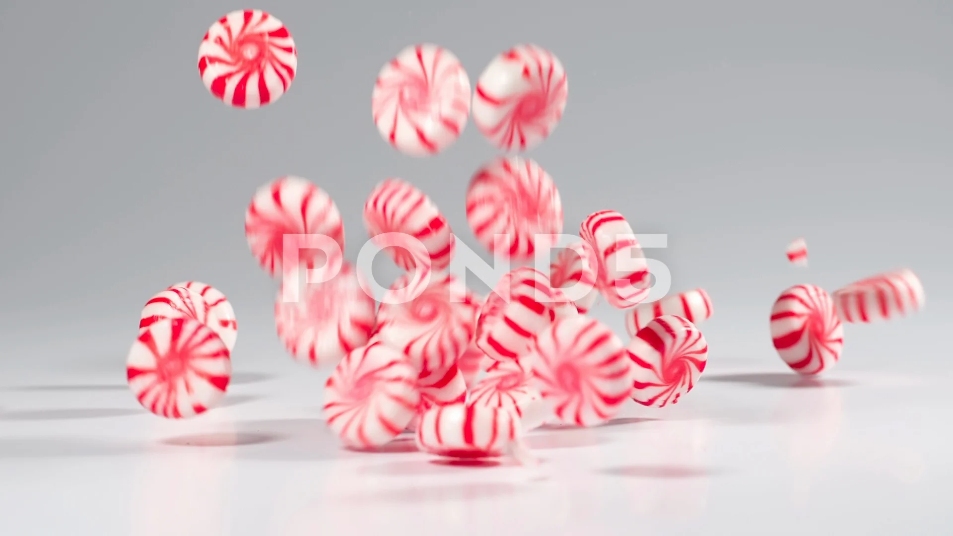 Slow Motion Making of Peppermint Hard Candy 