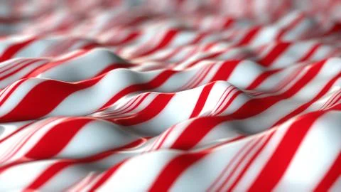 Peppermint candy background with Depth of Field Stock Illustration
