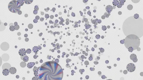 Peppermint Candy Explosion. Burst of Peppermint. Alpha Channel Stock Footage 293946411