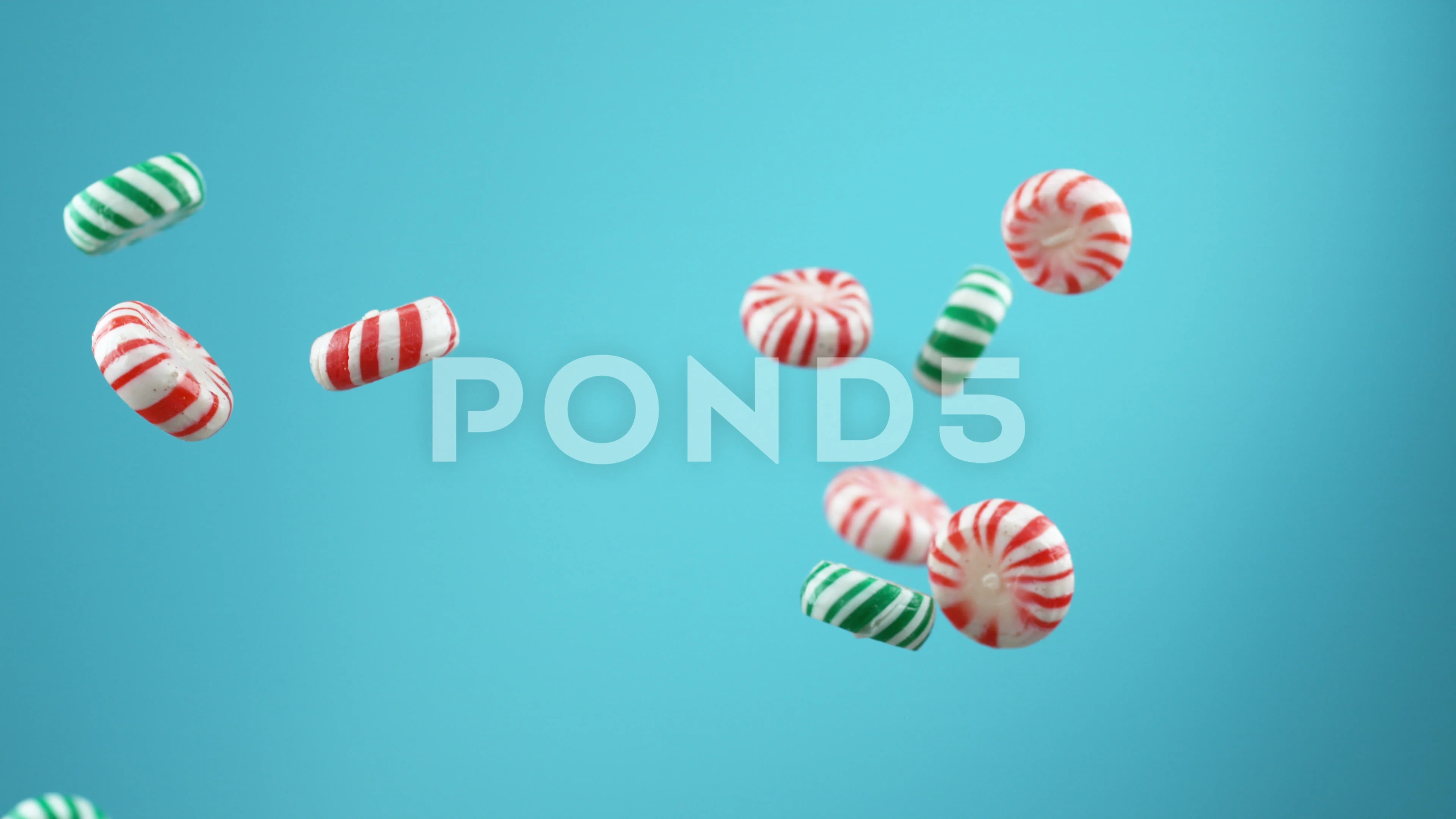 Slow Motion Making of Peppermint Hard Candy 
