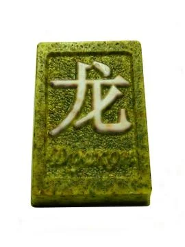 Peppermint soap Stock Photos