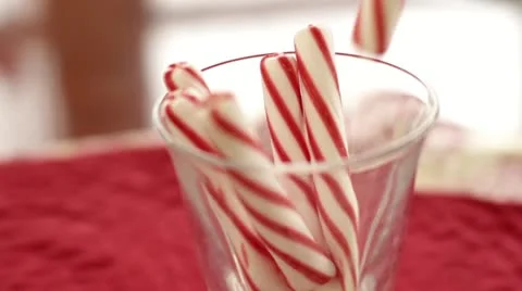 Peppermint Sticks - Take One Stock-Footage 12679626