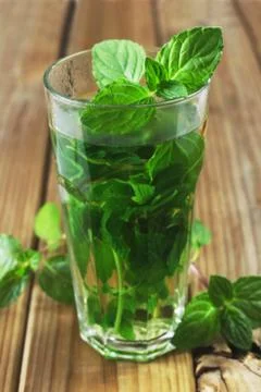 Peppermint Tea Stock Photos