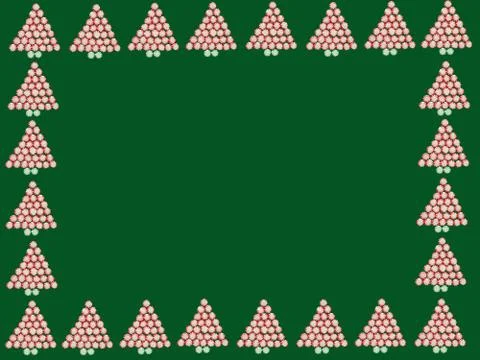 Peppermint Tree Frame Stock Photos