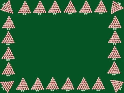 Peppermint Tree Frame Stock Photos