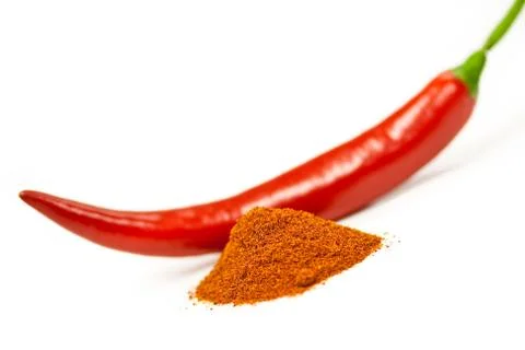 Pepperoni isolated Stock Photos