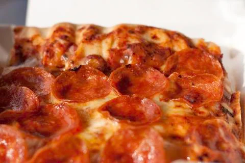 Pepperoni Pizza Stock Photos