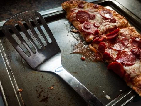 Pepperoni Pizza Stock Photos