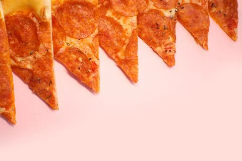 Pepperoni pizza Stock Photos