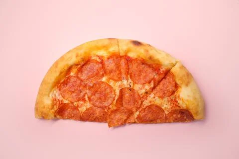 Pepperoni pizza Stock Photos