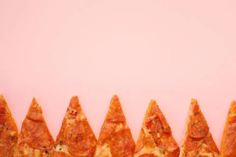 Pepperoni pizza Stock Photos