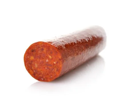 Pepperoni salami Stock Photos