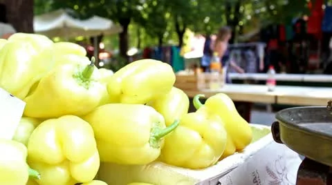 Peppers and scale Stock Footage 12368151