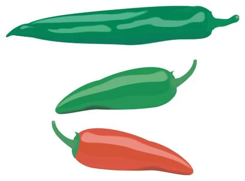 Peppers Stock Illustration