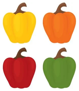 Peppers Stock Illustration