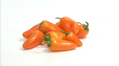 Peppers spinning all3 Stock Footage 630585
