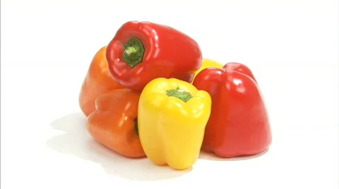 Peppers spinning all3 Stock Footage 631192