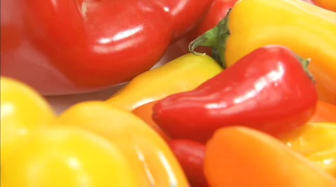 Peppers spinning all3 Video stock 631201