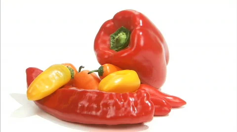 Peppers spinning all3 Video stock 631248