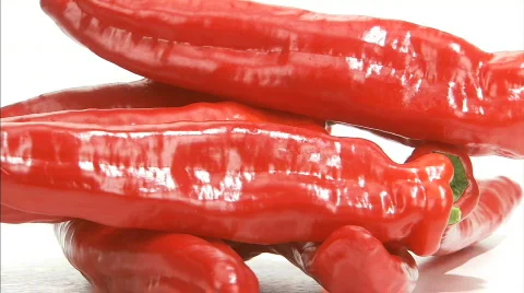 Peppers spinning all3 Stock Footage 631268