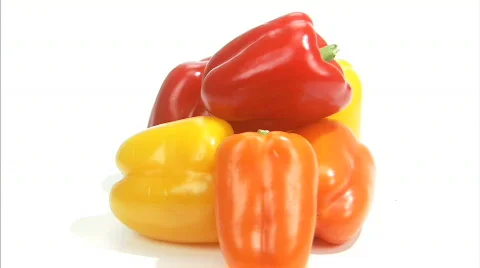 Peppers spinning all3 Stock Footage 631295