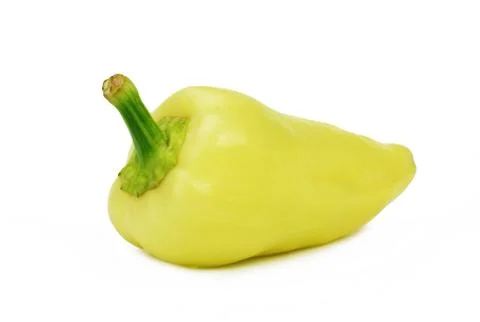 Peppers on white background Stock Photos