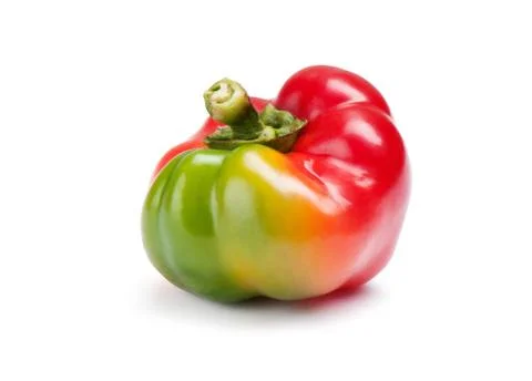 Peppers on a white background Stock Photos