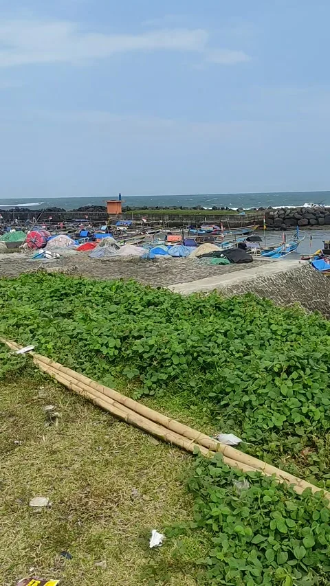 Perahu Nelayan Video stock 220555428