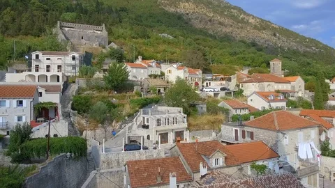 Perast, Bay of Kotor Stock-Footage 86802097
