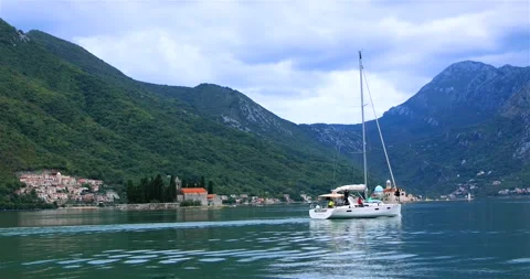 Perast Montenegro Stock Footage 143312911