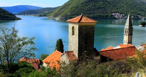 Perast Montenegro Stock Footage 143313249