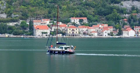 Perast Montenegro Stock Footage 143313307