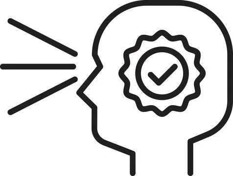 Perceived quality icon vector Stock Illustration