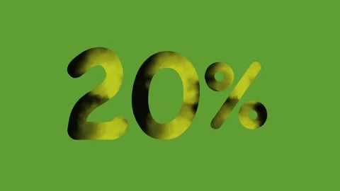 Percent discount on  background. Stock Footage 244135790